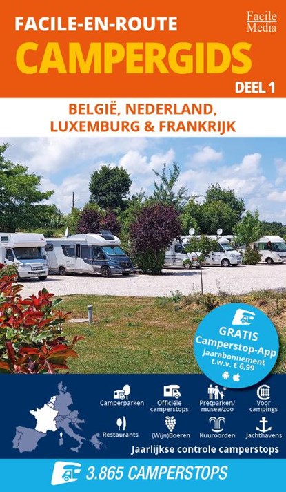 Facile-en-Route Campergids Deel 1, E.M. Van den Dobbelsteen - Paperback - 9789076080772