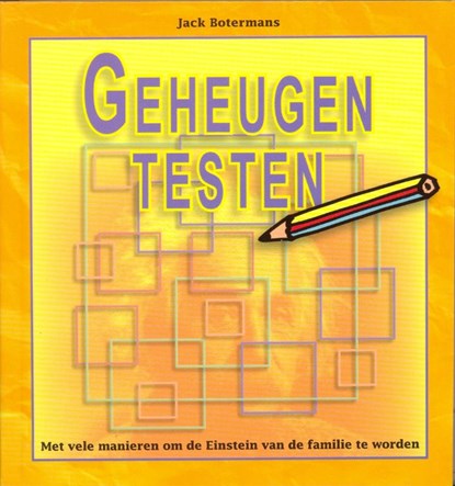 Geheugen testen, Jack Botermans - Gebonden - 9789076268880