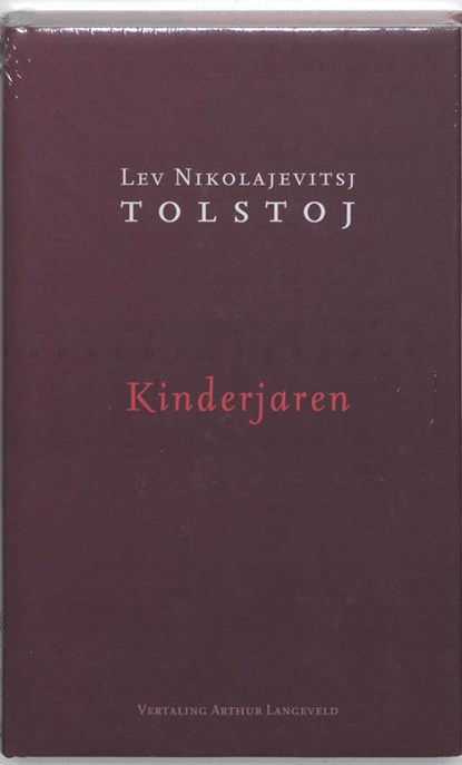 Kinderjaren, L.N. Tolstoj - Gebonden - 9789076347646
