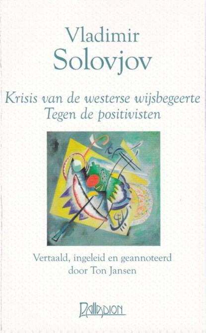 Krisis van de westerse wijsbegeerte, Vladimir Solovjov - Paperback - 9789076921167