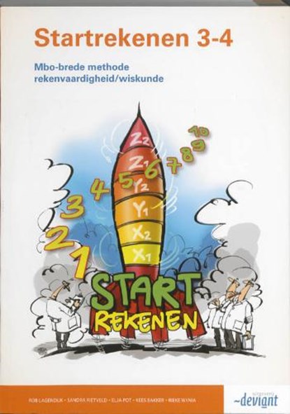 Startrekenen 3-4, LAGENDIJK, Rob - Paperback - 9789076944890
