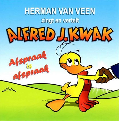 Alfred J. Kwak - Afspraak is afspraak, Herman van Veen - Luisterboek MP3 - 9789077102701