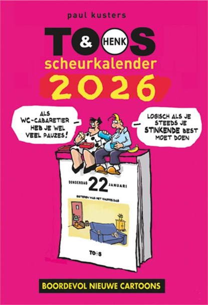 Toos & Henk-scheurkalender 2026, Paul Kusters - Paperback - 9789077192399