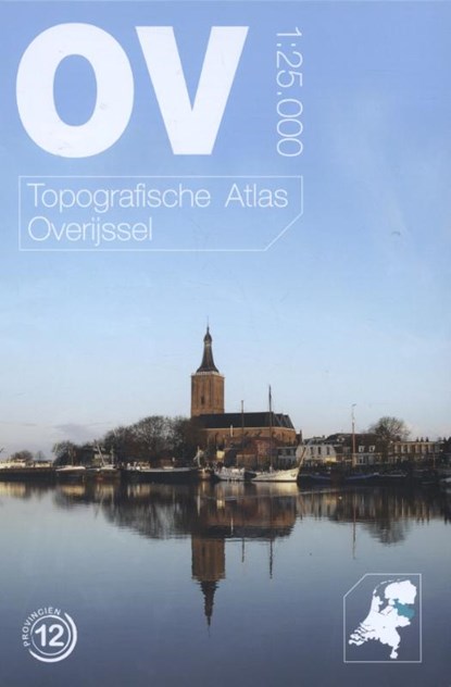 Topografische atlas van Overijssel schaal 1:25.000, Thomas Termeulen - Gebonden - 9789077350836