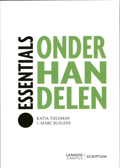 Onderhandelen, Katia Tieleman ; Marc Buelens - Paperback - 9789077432433