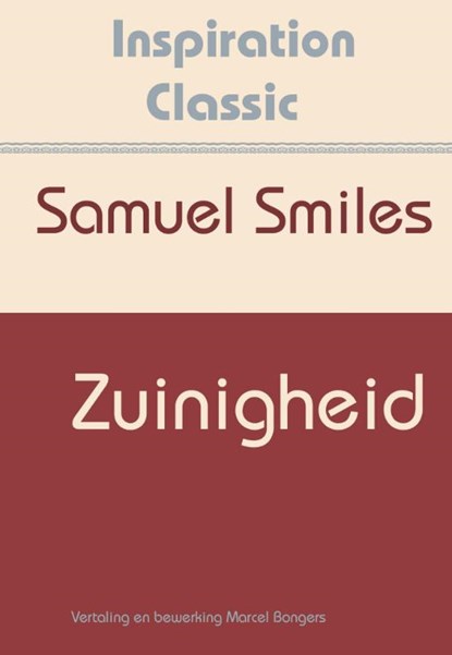 Zuinigheid, Samuel Smiles - Paperback - 9789077662441