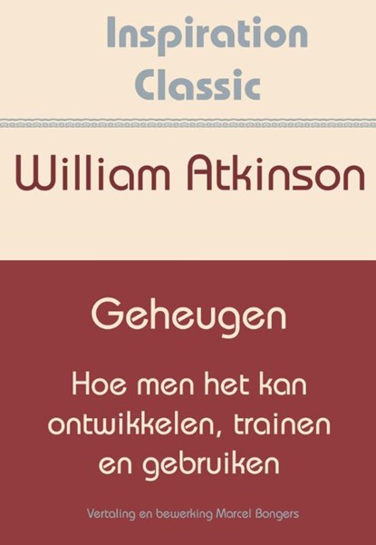 Geheugen, William Atkinson - Paperback - 9789077662649