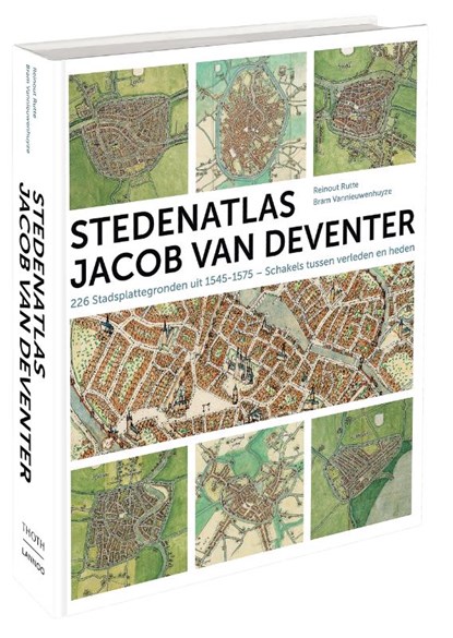 Stedenatlas Jacob van Deventer, Reinout Rutte ; Bram Vannieuwenhuyze - Gebonden - 9789077699171