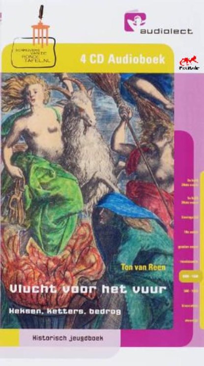 Vlucht voor het vuur 4 CD's, Ton van Reen - AVM - 9789077727102
