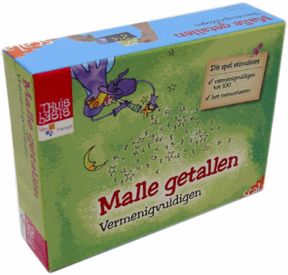 Malle Getallen - Vermenigvuldigen tot 100, niet bekend - Gebonden - 9789077990285