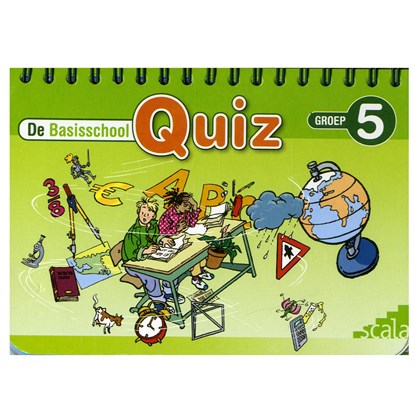 De Basisschool Quiz Groep 5, Scala leuker leren - Paperback - 9789077990728
