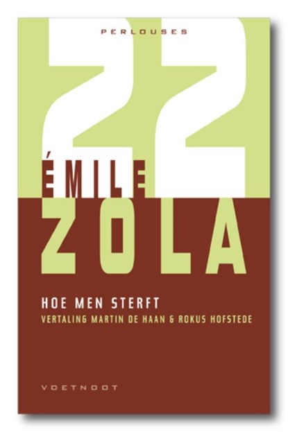 Hoe men sterft, Emile Zola - Paperback - 9789078068594