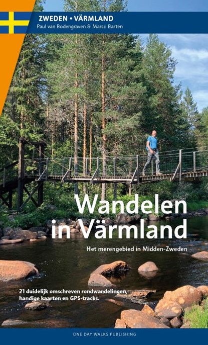 Wandelen in Värmland, Paul van Bodengraven - Paperback - 9789078194415