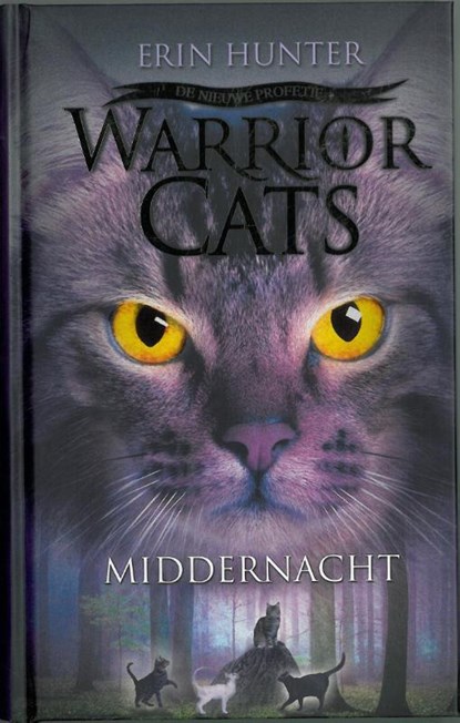 Warrior Cats - De nieuwe profetie 1 Middernacht, Erin Hunter - Gebonden - 9789078345756