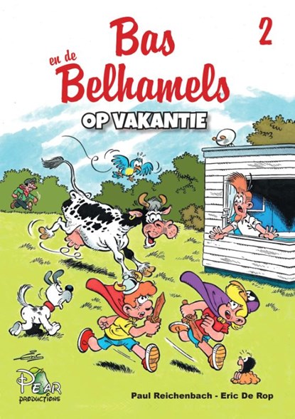 Bas en de Belhamels op vakantie, Paul Reichenbach - Gebonden - 9789078718574