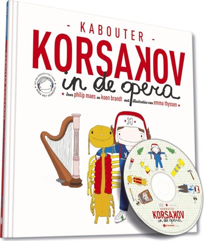 Kabouter Korsakov in de opera, Philip Maes ; Koen Brandt - Paperback - 9789079040346