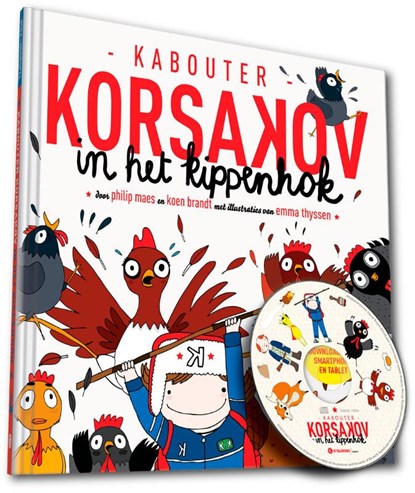 Kabouter Korsakov in het kippenhok, Philip Maes ; Koen Brandt - Gebonden - 9789079040438