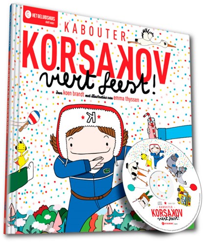 Kabouter Korsakov viert feest, Koen Brandt - Gebonden - 9789079040506