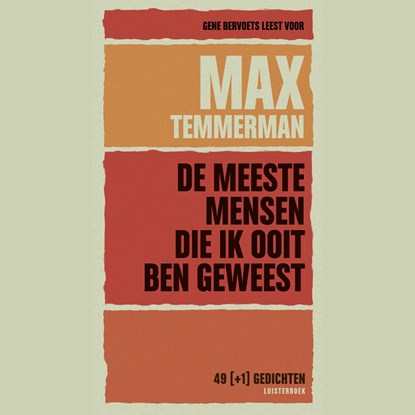 De meeste mensen die ik ooit ben geweest, Max Temmerman - Luisterboek MP3 - 9789079390373
