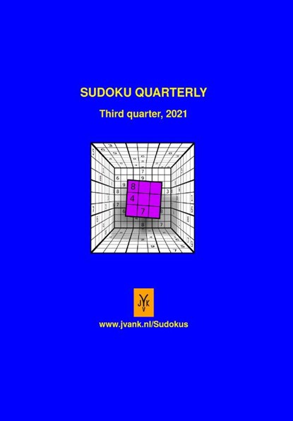 Sudoku quarterly quarter 3, Herman Adèr - Paperback - 9789079418923