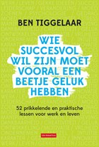 Wie succesvol wil zijn moet vooral een beetje geluk hebben | Ben Tiggelaar | 
