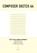 Composer sketch 64, Sophia Martins - Paperback - 9789079735150