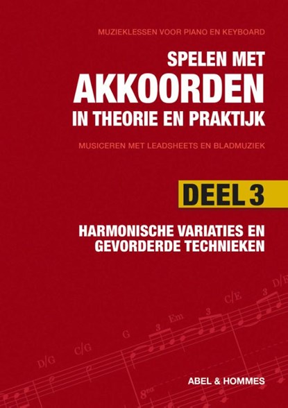 Harmonische variaties en gevorderde technieken, Abel & Hommes - Paperback - 9789079735723