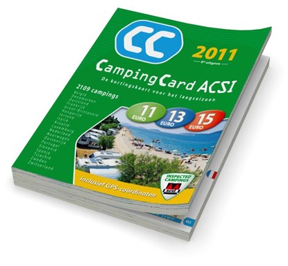 CampingCard ACSI 2011, niet bekend - Paperback - 9789079756285
