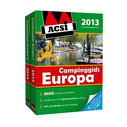 ACSI Campinggids Europa set, ACSI - Paperback - 9789079756513