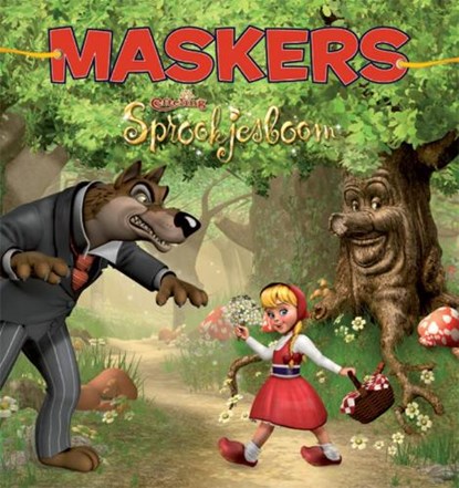 Maskers, Sprookjesboom Roodkapje,  - Gebonden - 9789079758159