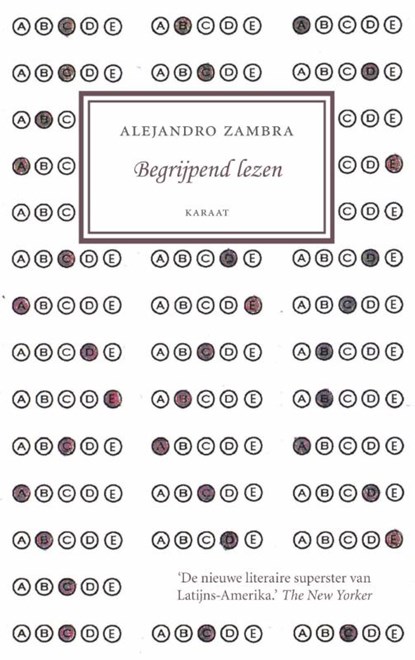 Begrijpend lezen, Alejandro Zambra - Paperback - 9789079770281