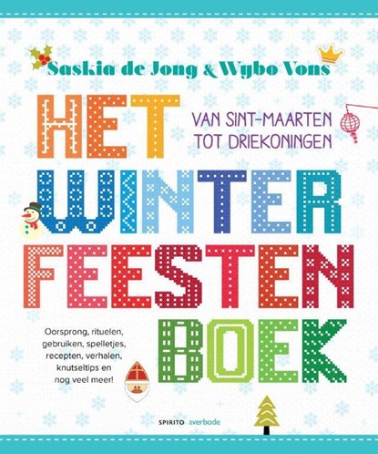 Het winterfeestenboek, Wybo Vons & Saskia de Jong - Gebonden - 9789079956265