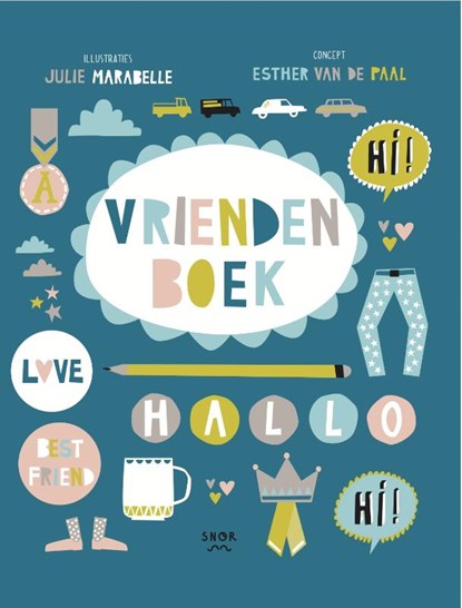 Vriendenboekje, Esther van de Paal - Gebonden - 9789079961924