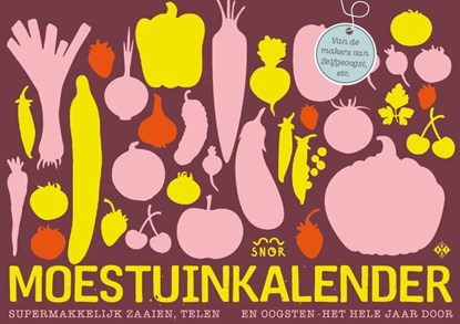 De moestuinkalender, Annemarieke Piers ; Claudette Halkes - Gebonden - 9789079961962