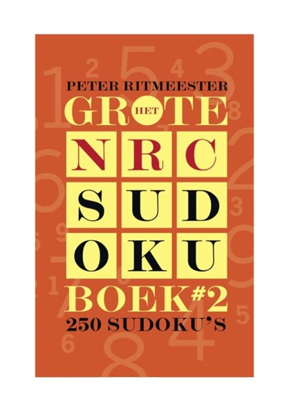 Het grote NRC sudoku boek #2, RITMEESTER, Peter - Gebonden - 9789079985180