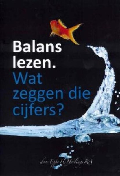 Balans lezen, E.H. Horlings - Paperback - 9789080193833