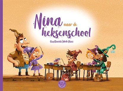 Nina naar de heksenschool, Guy Daniëls - Gebonden - 9789080563803