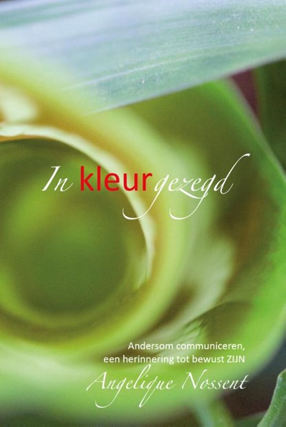 In kleur gezegd, Angelique Nossent - Paperback - 9789081754903