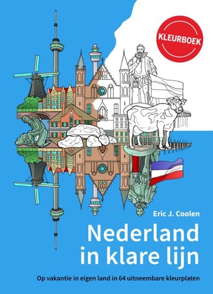 Nederland in klare lijn, niet bekend - Paperback - 9789081837279