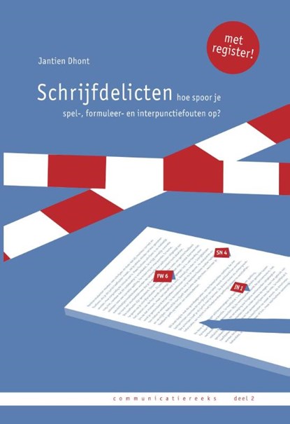 Schrijfdelicten, Jantien Dhont - Paperback - 9789081854795