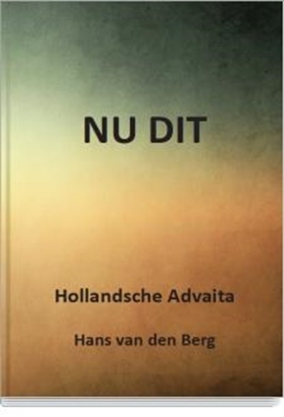 Nu dit, Hans van den Berg - Paperback - 9789081898218