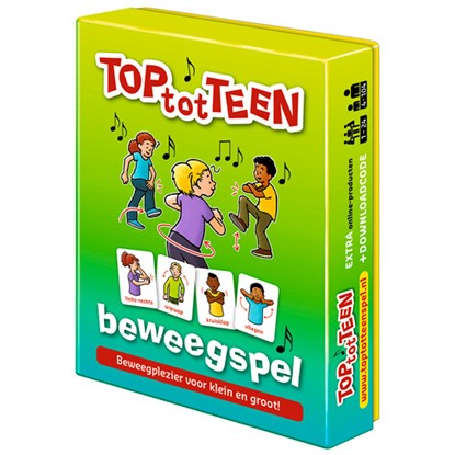 TOP-tot-TEEN beweegspel, Annemarie Muysert-Baars - Losbladig - 9789081930284