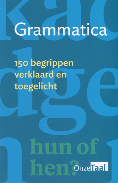 Grammatica, Genootschap Onze Taal - Paperback - 9789081989633