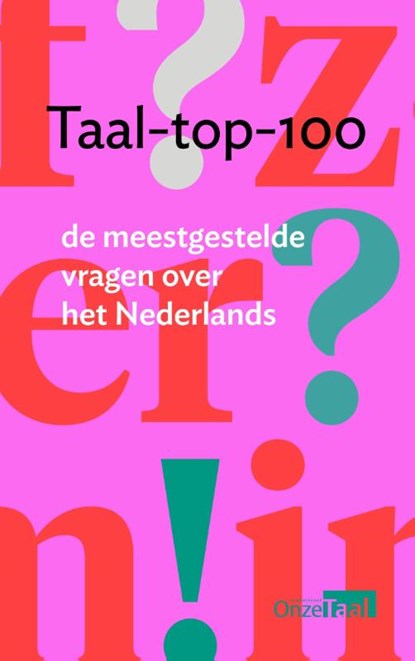 Taal-top-100, Genootschap Onze Taal - Paperback - 9789081989640