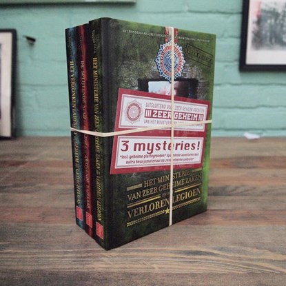 Ministerie van Zeer Geheime Zaken Trilogie ministerie van zeer geheime zaken, Mariëtte Ciggaar ; Mulder Mulder ; Patz van der Sloot - Paperback - 9789082031928