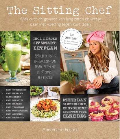 The sitting chef, Annemarie Postma - Paperback - 9789082059922