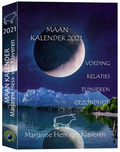 MaanKalender 2021, Marjanne Hess van Klaveren - Paperback - 9789082125788