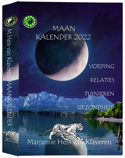 Maankalender 2022, Marjanne Hess van Klaveren - Paperback - 9789082125795