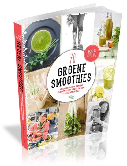 70 groene smoothies, Marjolijn van der Velde - Gebonden - 9789082128000