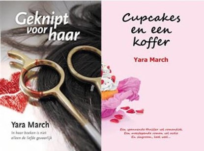 Geknipt voor haar / Cupcakes en een koffer, Yara March - Gebonden - 9789082139785